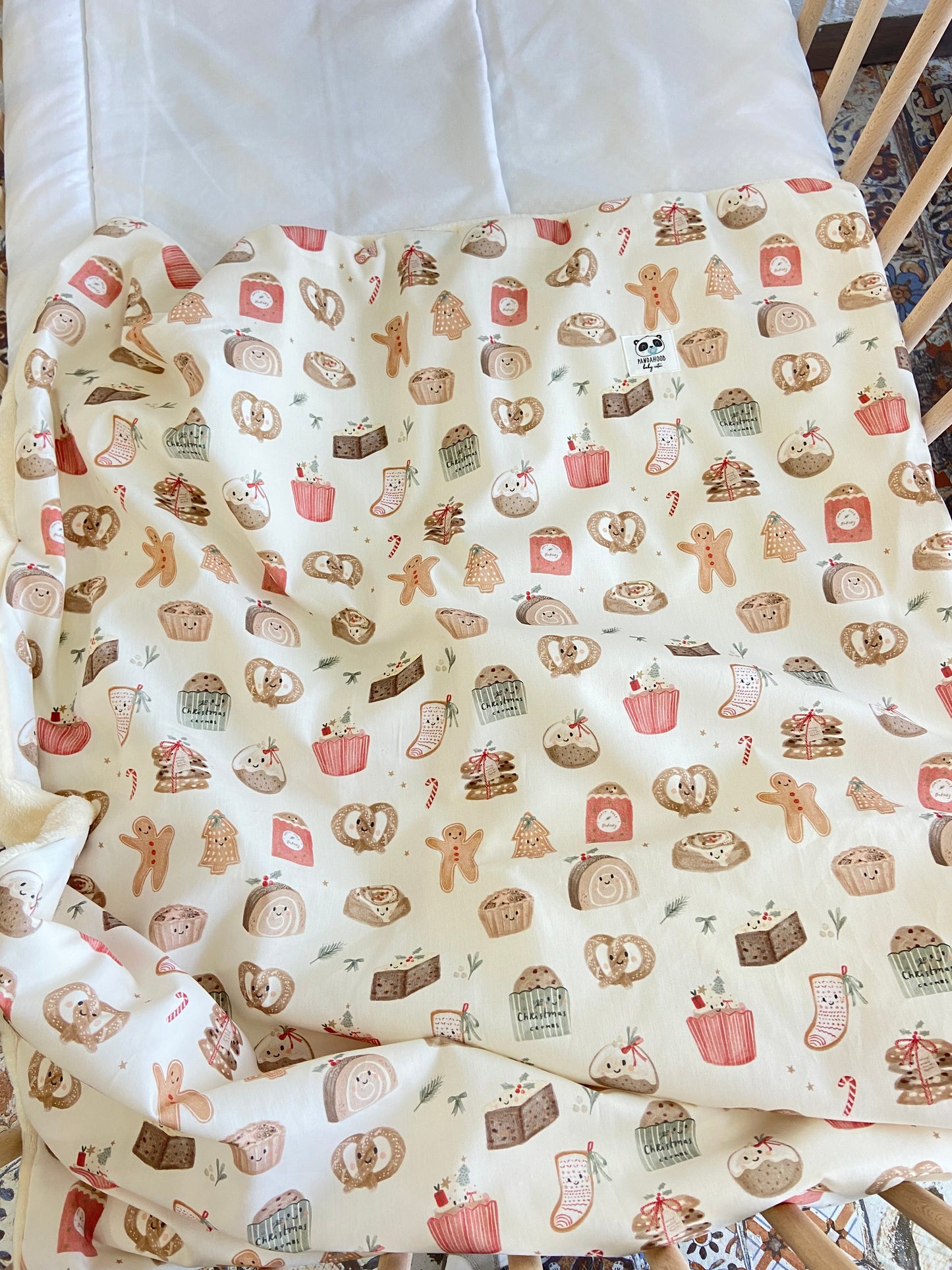 Manta Orgánic Polar Sweet Christmas