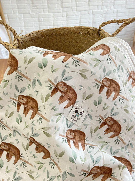 Manta Orgánic Perezoso Eucalipto