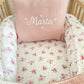 Pack Baby Rose (nido, manta y cojín personalizado)