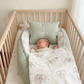 Pack Baby Elefantitos Verde (nido, manta y cojín personalizado) (copia)