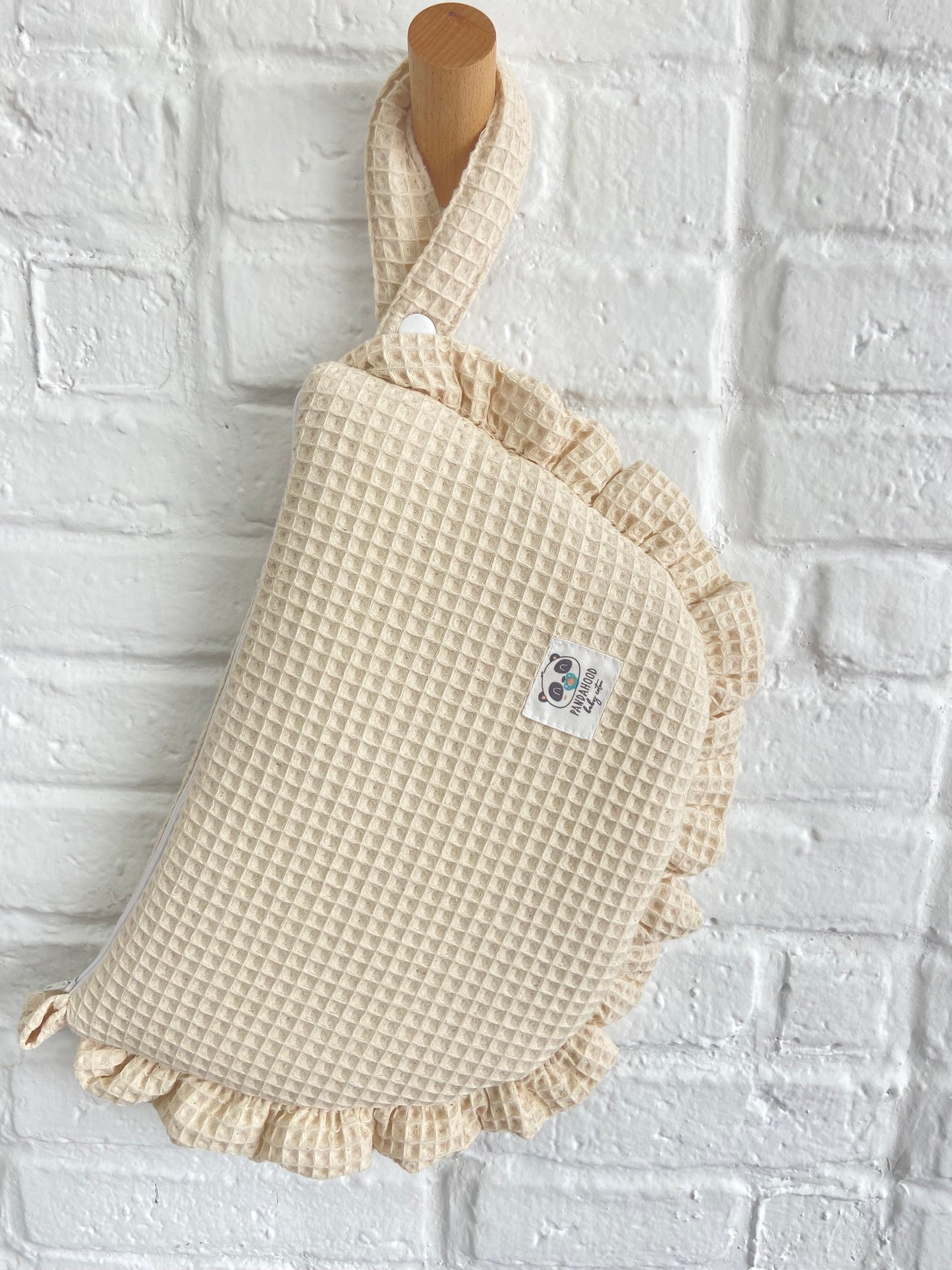 Pouch Baby Waffle ecru