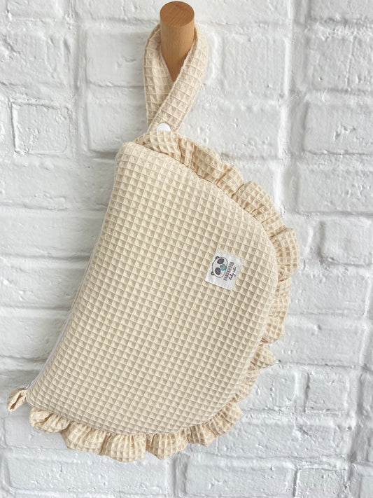 Pouch Baby Waffle ecru