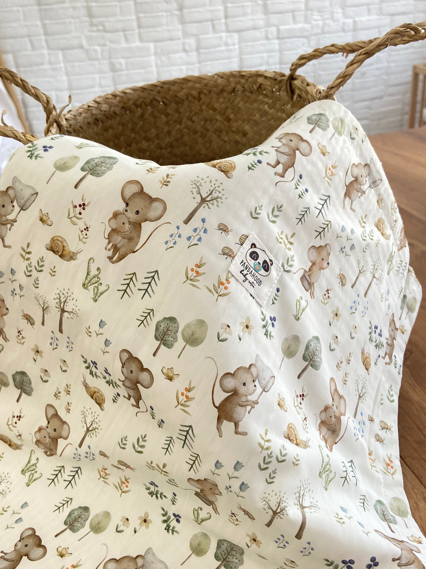 Manta Orgánic Ratoncitos