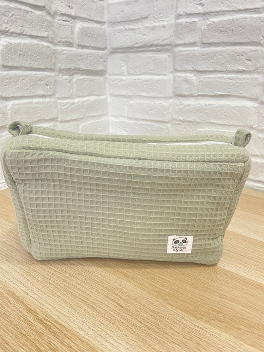 Neceser Baby Waffle Verde antiguo