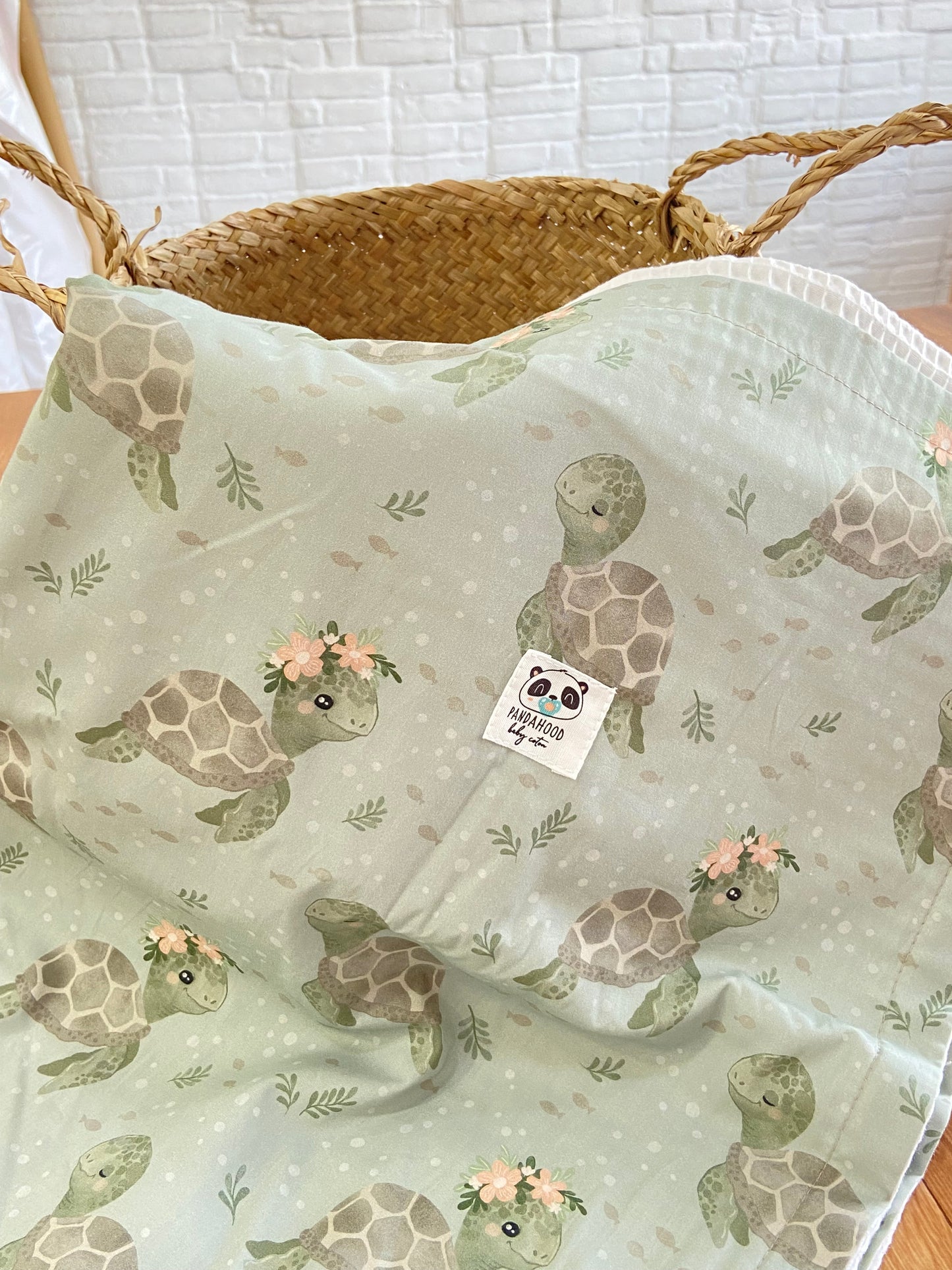 Manta Orgánic Tortugas