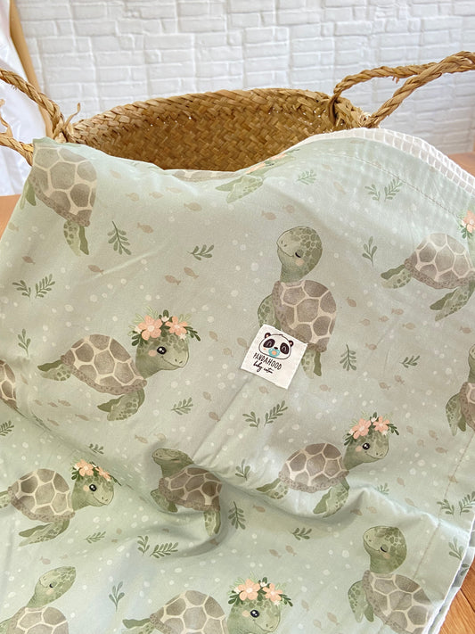 Manta Orgánic Tortugas