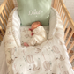 Pack Baby Cigüeña (nido, manta y cojín personalizado)