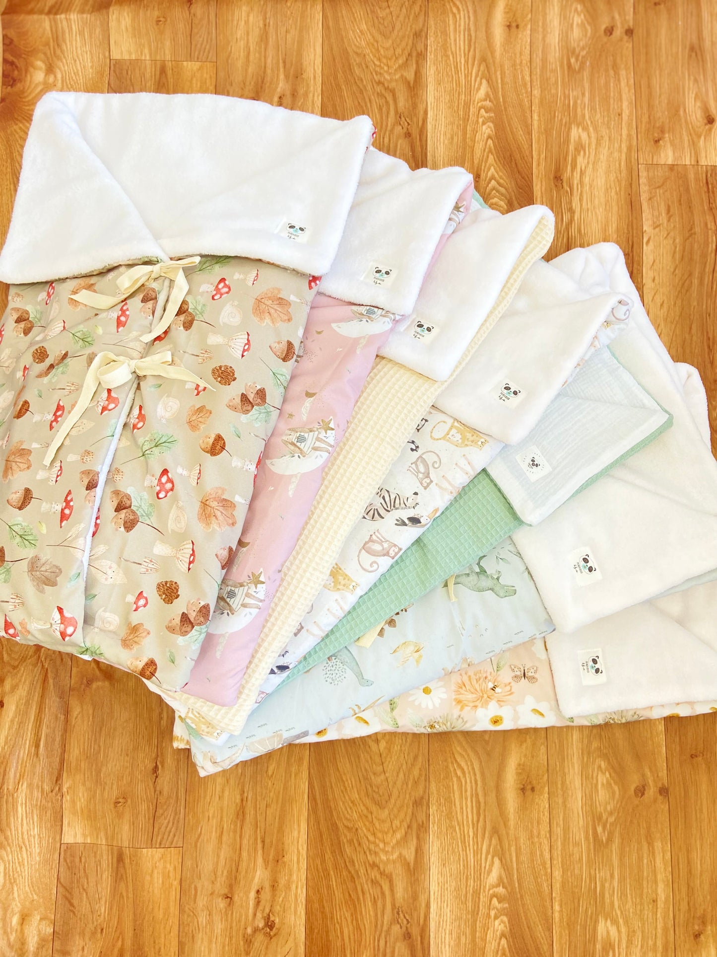 Saco Baby Organic recién nacido (elige estampado)