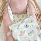 Pack Baby Butterfly (nido, manta y cojín personalizado)