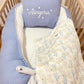 Pack Baby Ternura Blue (nido, manta y cojín personalizado) DISEÑALO