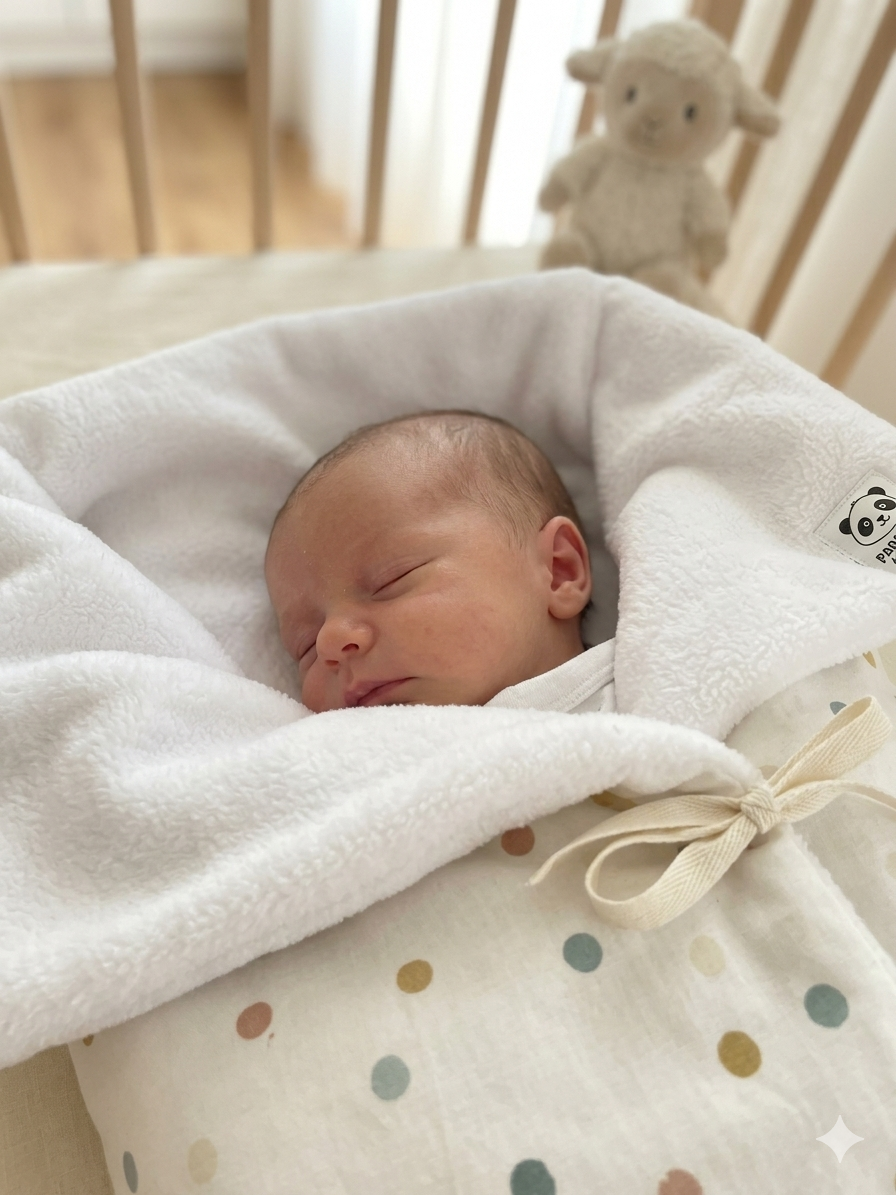 Saco Baby Organic recién nacido (elige estampado)